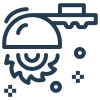 icons8-saw-machine-100 Boards Cut and Edge